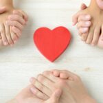 Holding Hands in Hands around Table