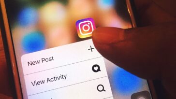 Instagram App in The Phone