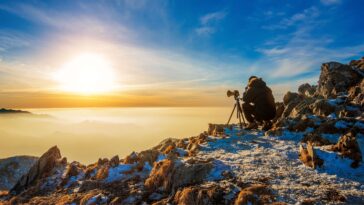 Photographer Capturing Landscape